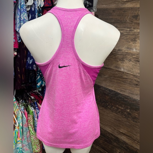 Nike Pink Athletic Fitted Tank Top - Picture 6 of 7